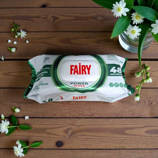 Fairy Power Wipes mitrās salvetes